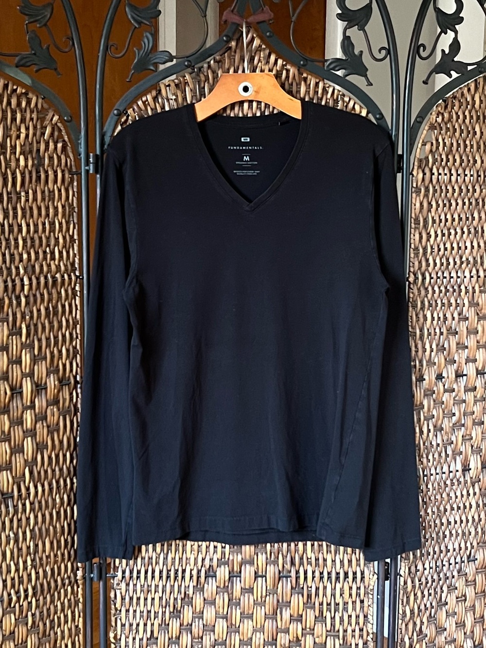 M Organic Cotton WE Fashion Fundamentals Black Long Sleeve